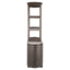 Display cabinet Langford brown