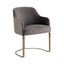 Dining chair Hadley stone velvet