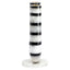 Candle holder River black/white