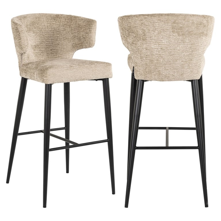 Bar stool Taylor desert fusion fire retardant (FR-Fusion 109 desert)