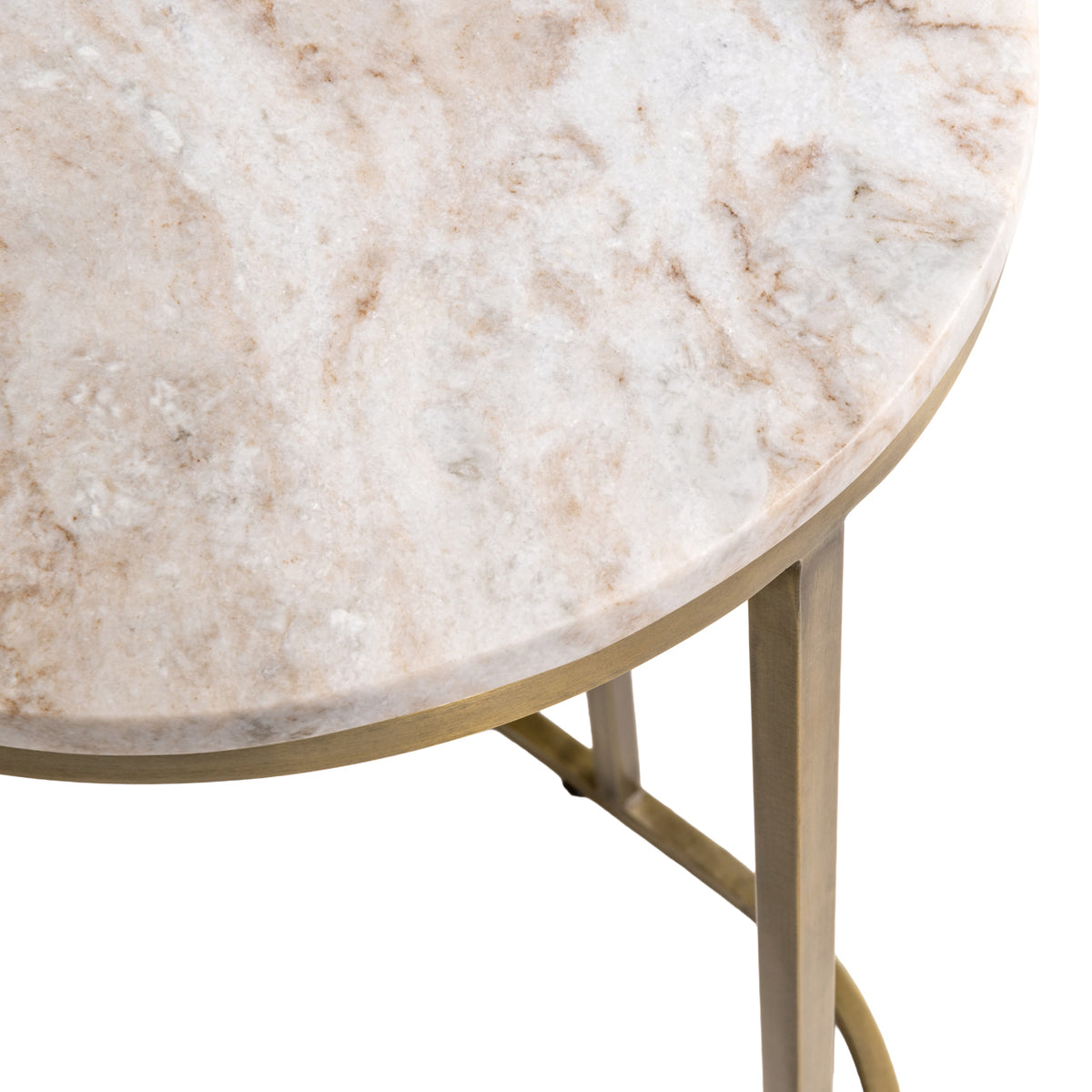 Sofa side table Bottega Blush beige 