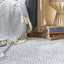 Diamond Denim Blue Hand-woven Rug
