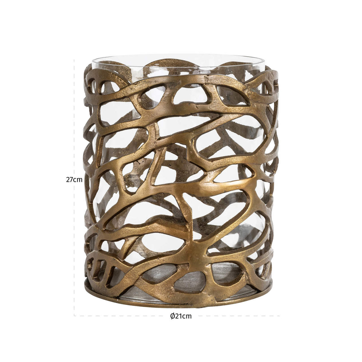 Hurricane light Mase brass antique