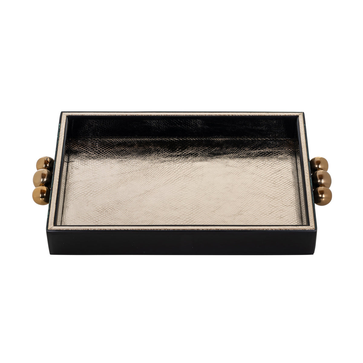 Tray Liv black/gold