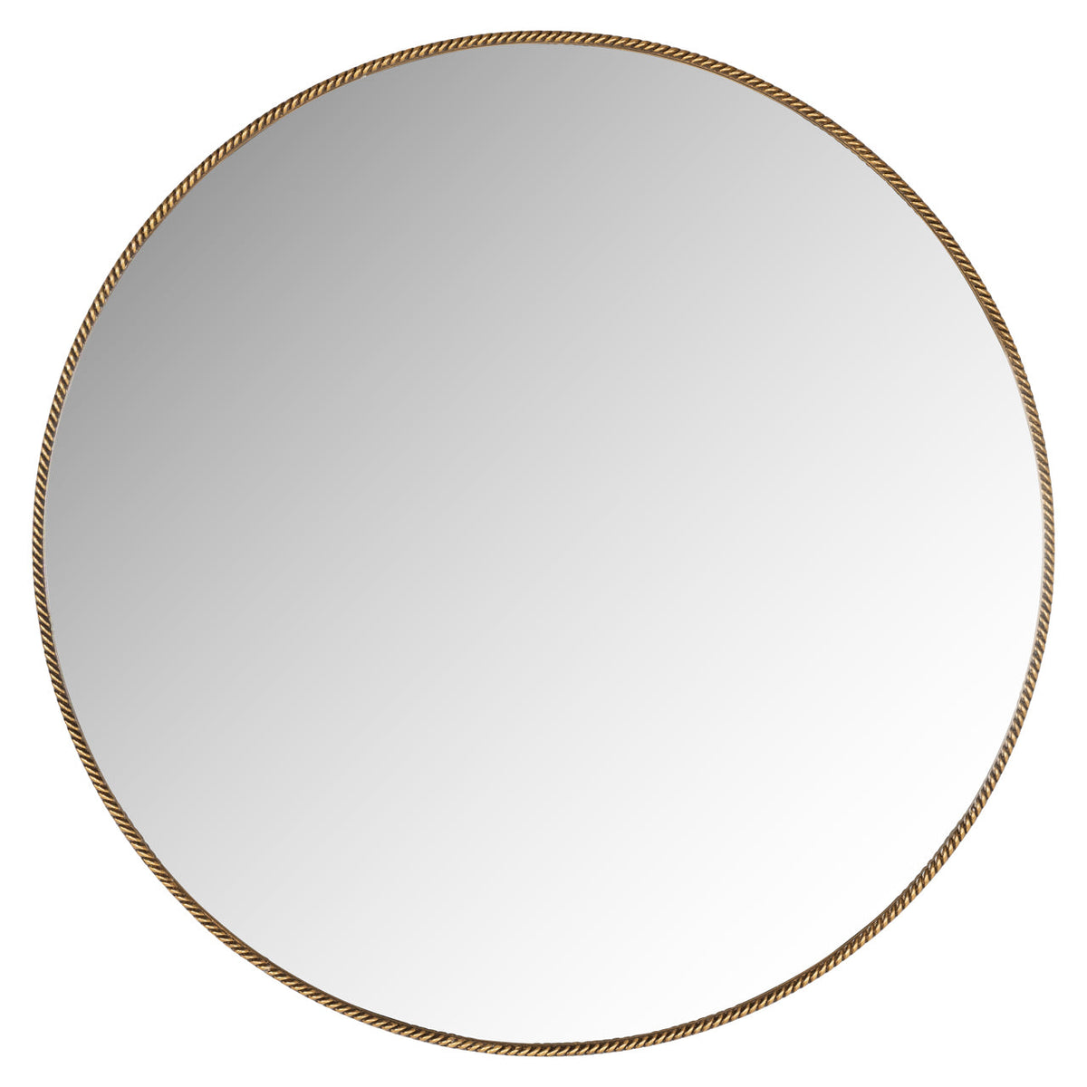 Mirror Lavinia gold 90Ø
