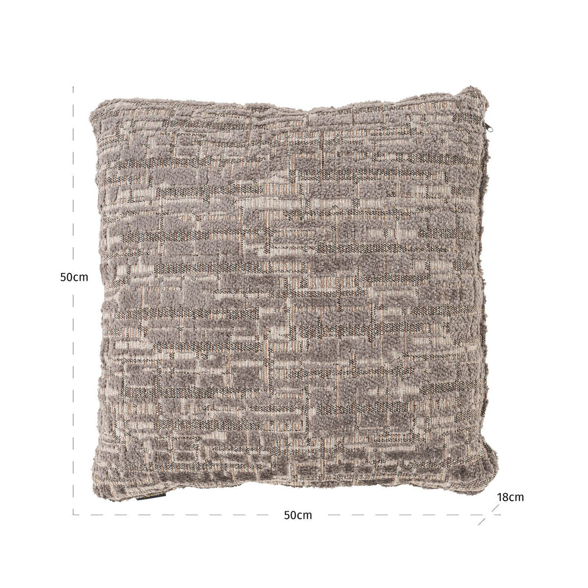 Cushion Olin greige 50x50