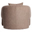 Lounge chair Tuscany mocca chunky
