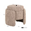 Pouffe & Footstool Cupid mocca linear with storage