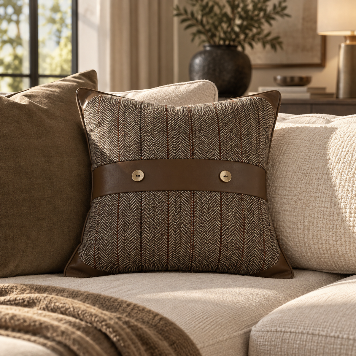 Paul Moneypenny Suitsyousir Cushion