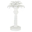 Candle holder Palma white small