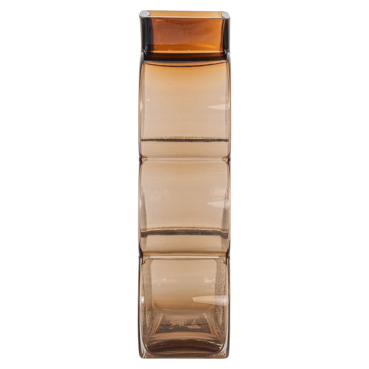 Vase Venice brown small