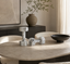 Zoro Set of Two Decorative Grey Marble Dumbbells