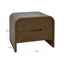 Nightstand Bedford brown 2-drawers
