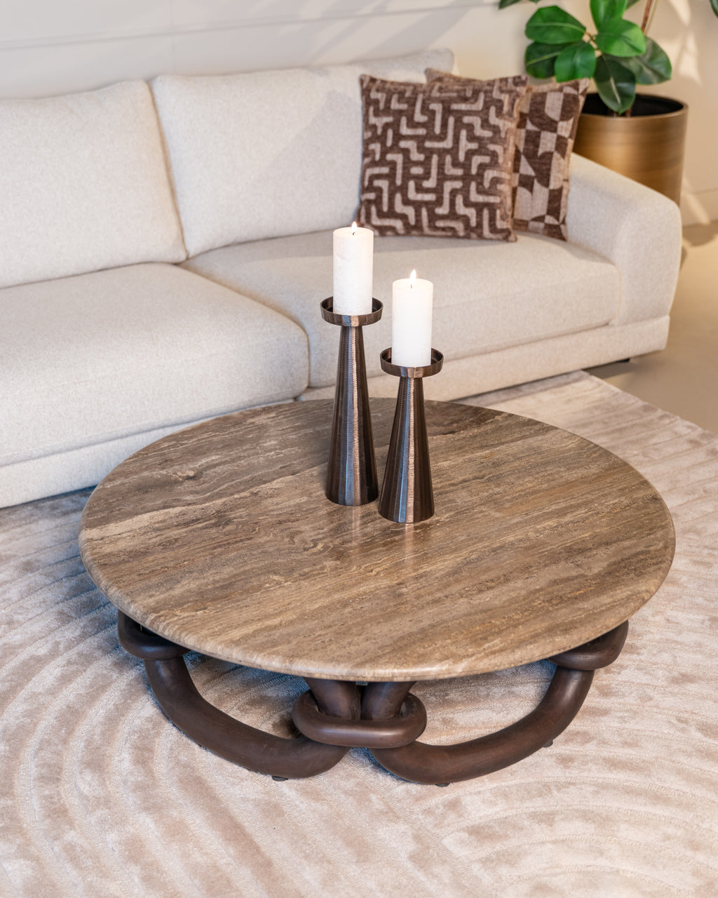 Coffee table Chainey ash brown