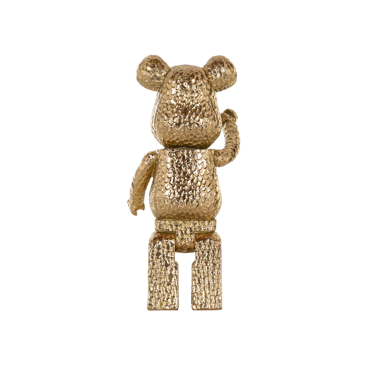 Decorative object Bear gold standing