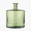 Forest Green Recycled Glass Bottle Vase