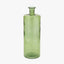 Forest Green Recycled Glass Bottle Vase Tall