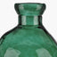 Sea Green Organic Shaped Recycled Glass Tall Vase