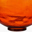 Orange Round Recycled Glass Vase