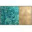 Emerald Coral Framed Canvas