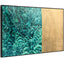 Emerald Coral Framed Canvas
