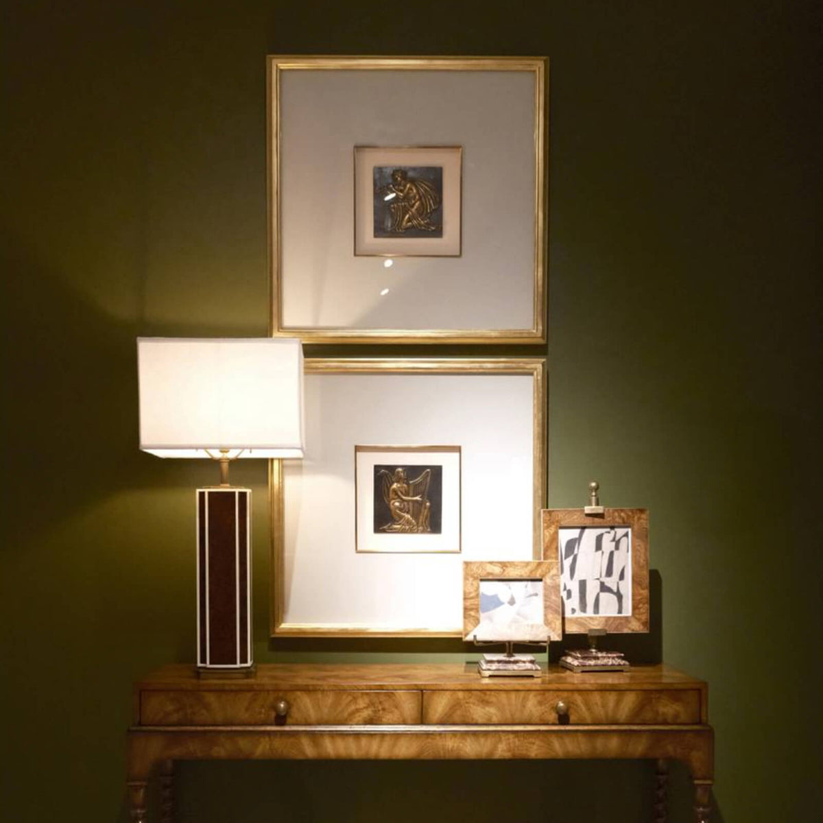 The Music of Bronze Shadow Boxes – Set of 4