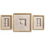 Cameo Profiles Shadow Boxes - Set of 3