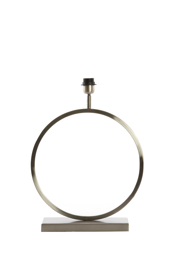 Lamp base 40x13x52 cm LIVA nickel satin