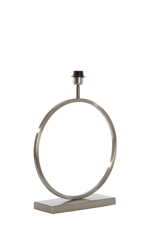 Lamp base 40x13x52 cm LIVA nickel satin