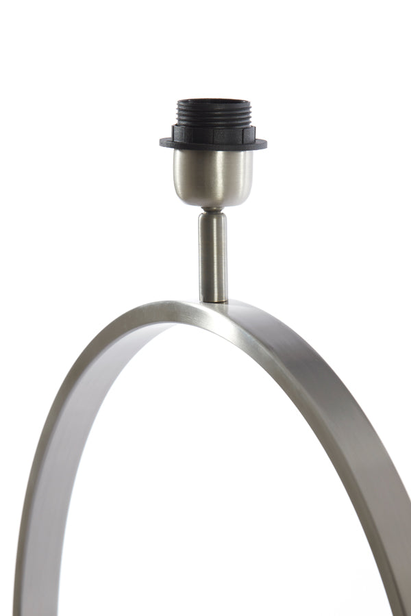 Lamp base 40x13x52 cm LIVA nickel satin