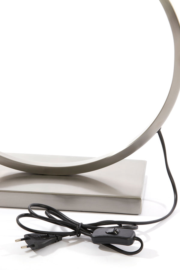 Lamp base 40x13x52 cm LIVA nickel satin