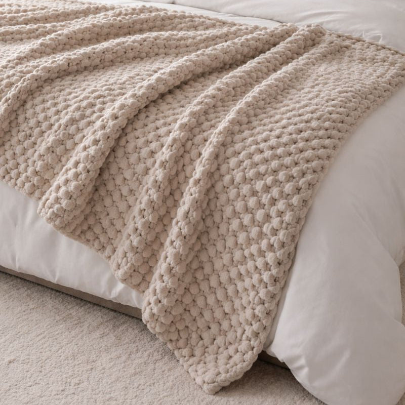 Paul Moneypenny Koochikoo Taupe Throw