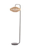 Floor lamp 43x164 cm LYRA natural+matt black