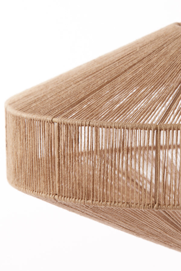 Floor lamp 43x164 cm LYRA natural+matt black