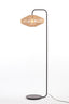 Floor lamp 43x164 cm LYRA natural+matt black