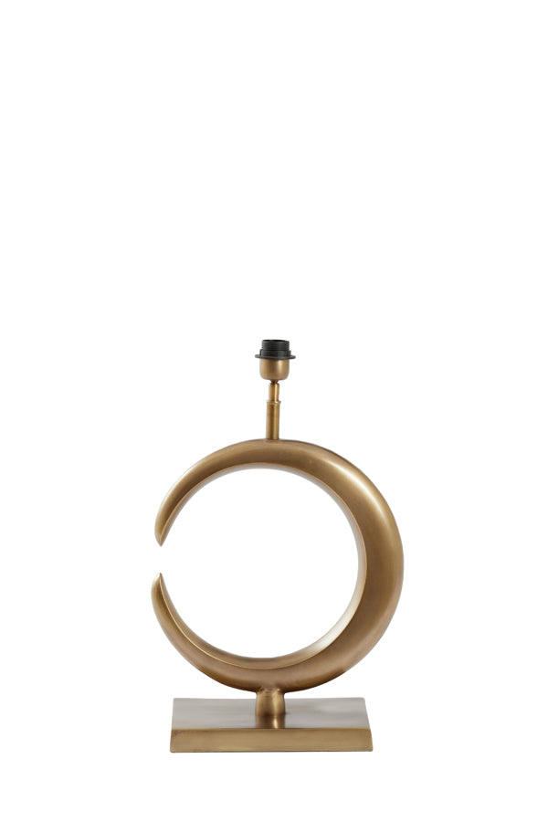 Lamp base 36x18x50 cm LUNE antique bronze
