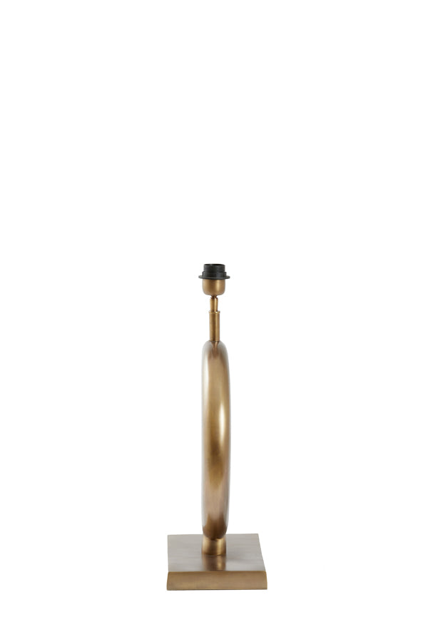 Lamp base 36x18x50 cm LUNE antique bronze