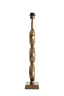 Lamp base 22x12x57,5 cm LUNE antique bronze