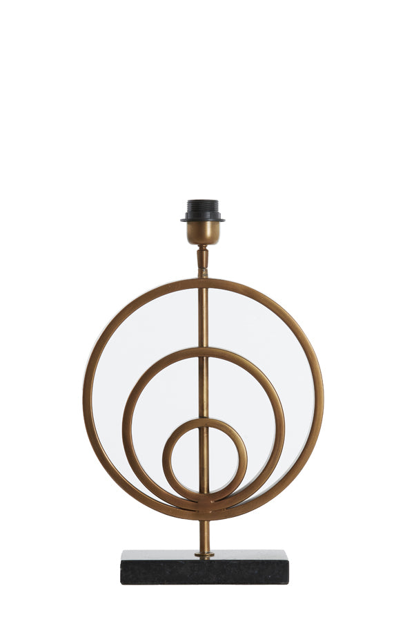 Lamp base 30x90x41 cm CASSEL antique bronze