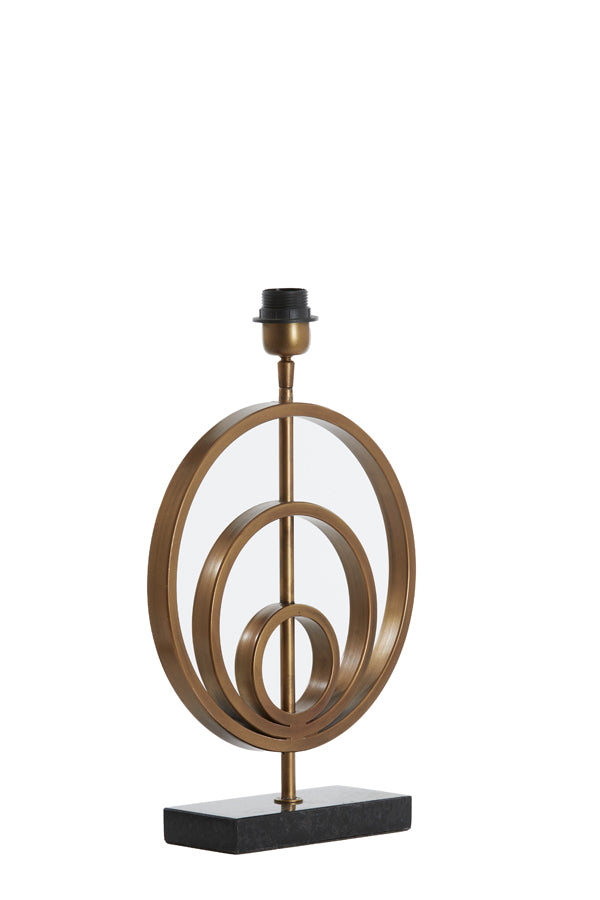 Lamp base 30x90x41 cm CASSEL antique bronze