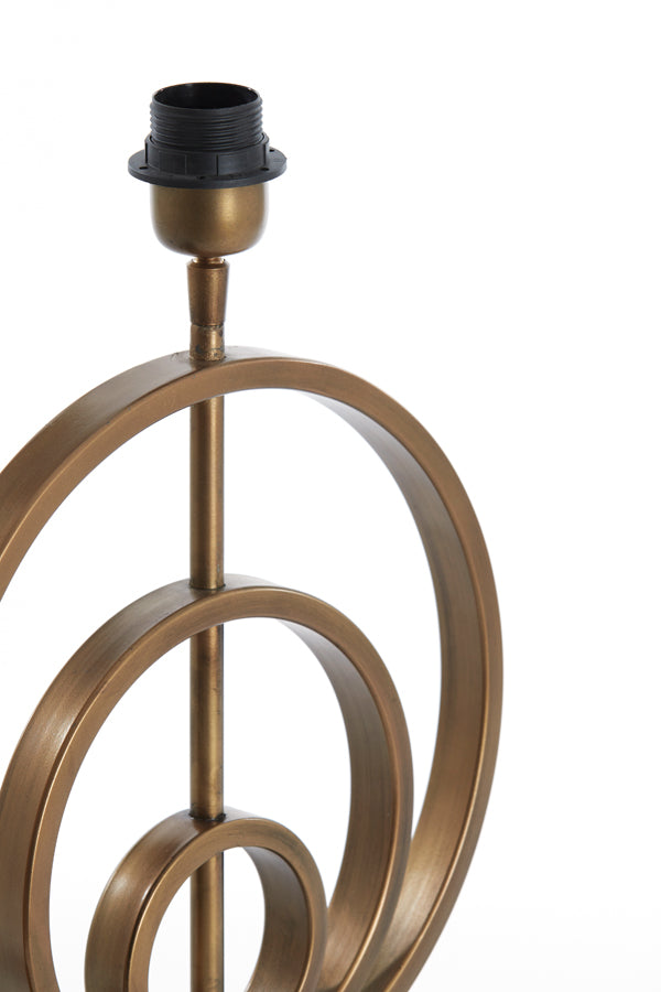 Lamp base 30x90x41 cm CASSEL antique bronze