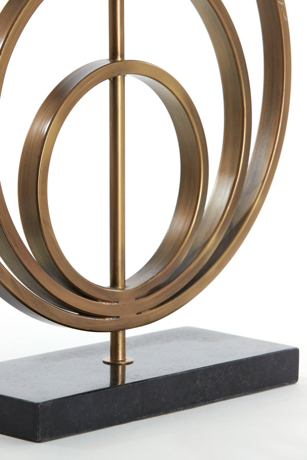 Lamp base 40x13x50 cm CASSEL antique bronze