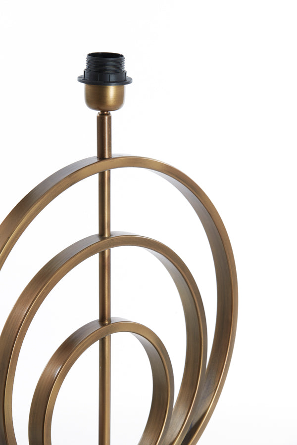 Lamp base 40x13x50 cm CASSEL antique bronze
