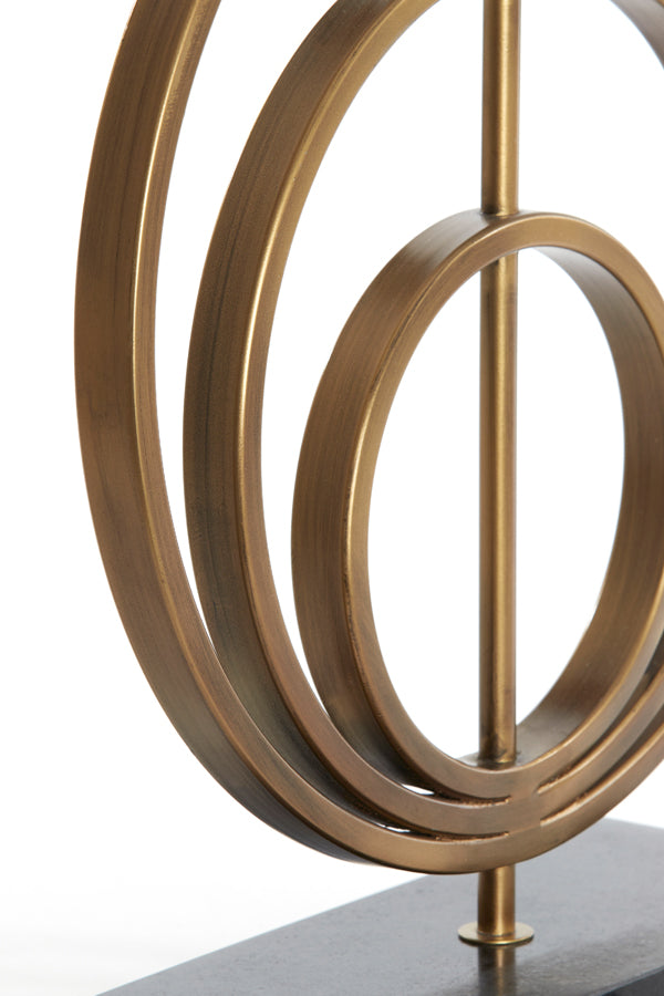 Lamp base 40x13x50 cm CASSEL antique bronze
