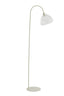 Floor lamp 47x28x160 cm BISHO glass clear+cream