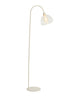Floor lamp 47x28x160 cm BISHO glass clear+cream
