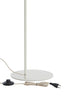Floor lamp 47x28x160 cm BISHO glass clear+cream