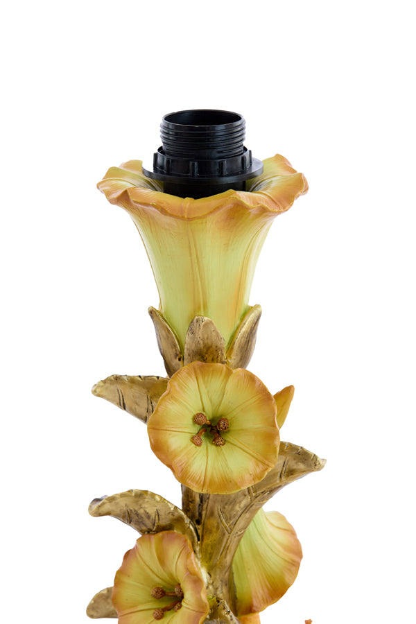Lamp base 15x45,5 cm BERISSO yellow+bronze