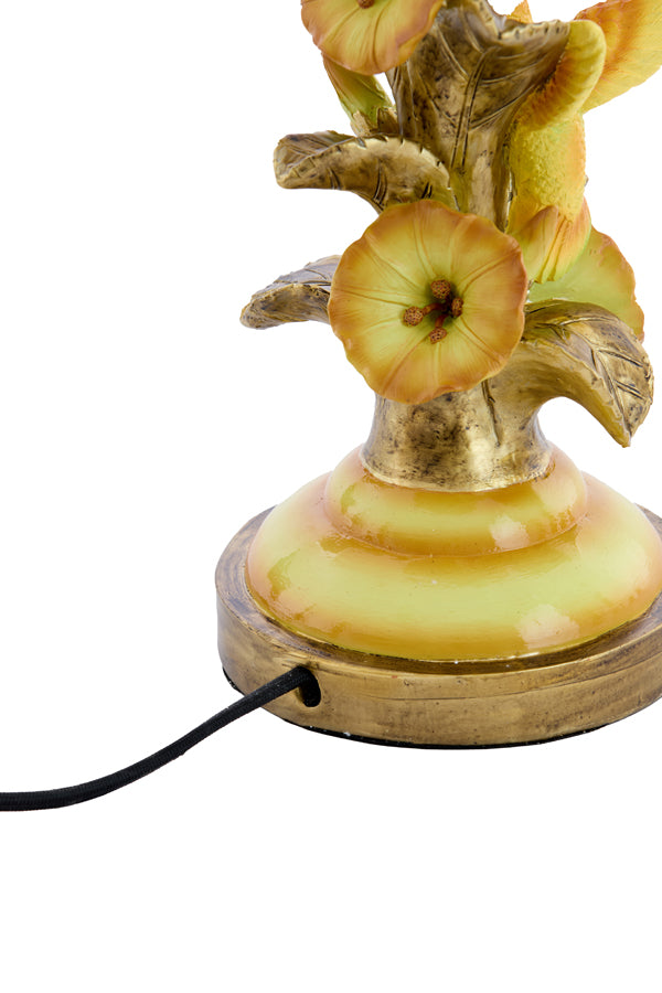 Lamp base 15x45,5 cm BERISSO yellow+bronze