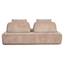 Sofa Tudor mocca boldweave 2,5-seater movable backrest
